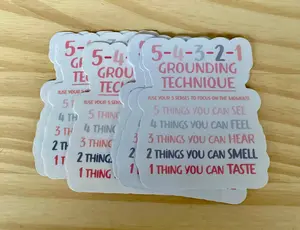 Grounding Techniques Sticker