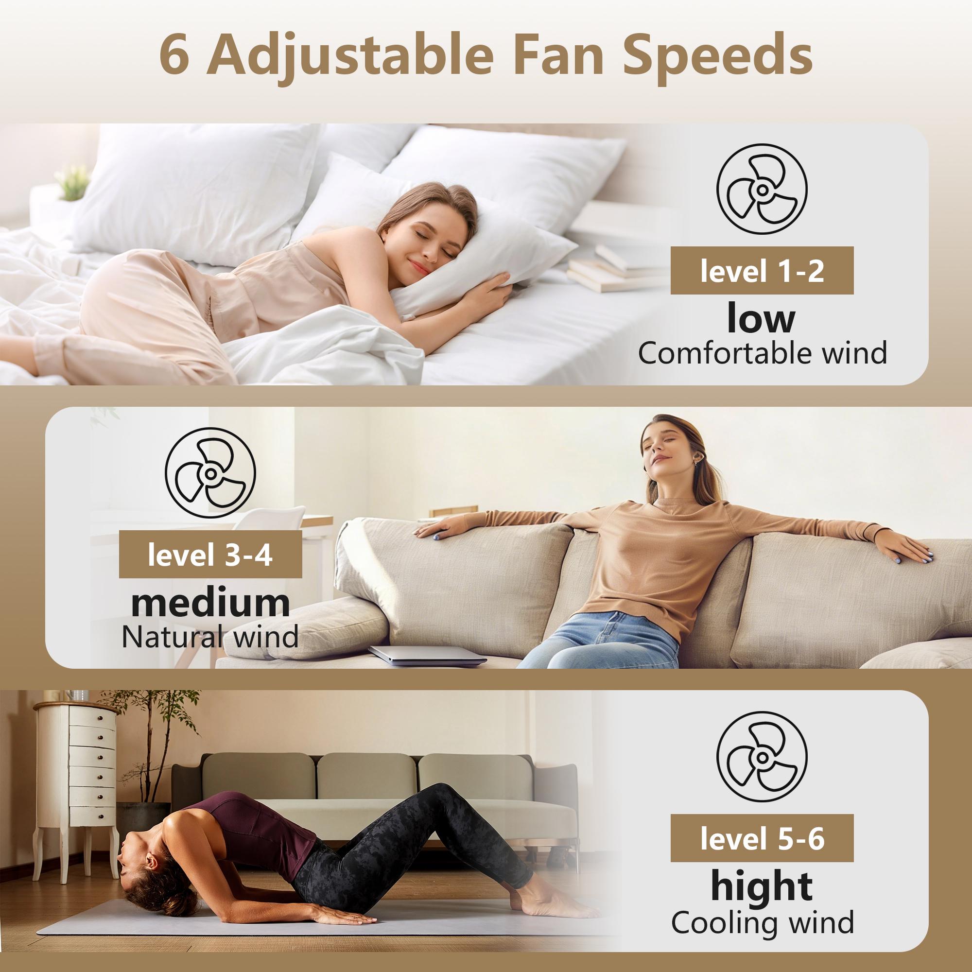 Ceiling Fan with Lights Phone APP/Remote Control, Flush Mount Ceiling Fan with 6 Speeds & 3 Color Temperature 3000-6000K Dimmable RGB Light for Living Room Bedroom