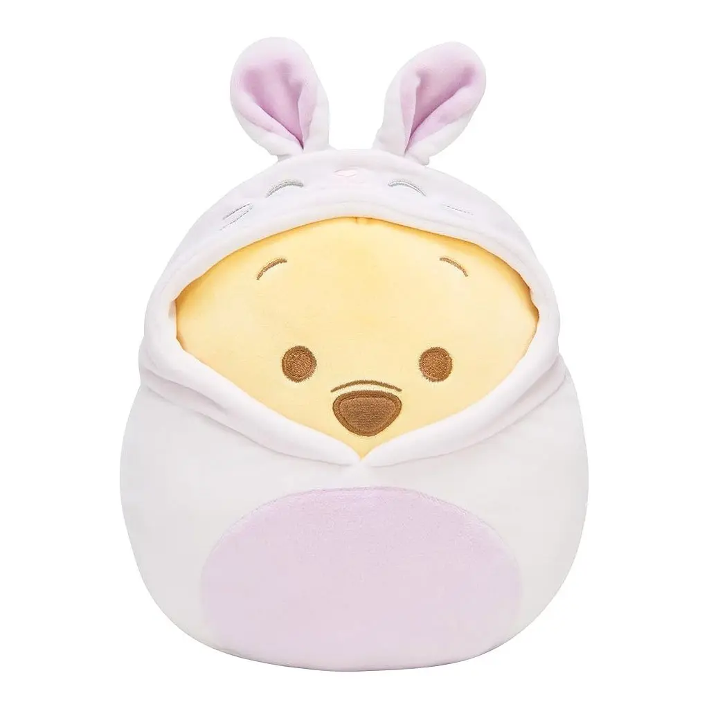 Squishmallows Disney Winnie the Pooh 8" Tall Peek-A-Pooh Bunny Cartoon Plushies - New, Hand-Washable Soft Stuffed Animal Collectibles Toy
