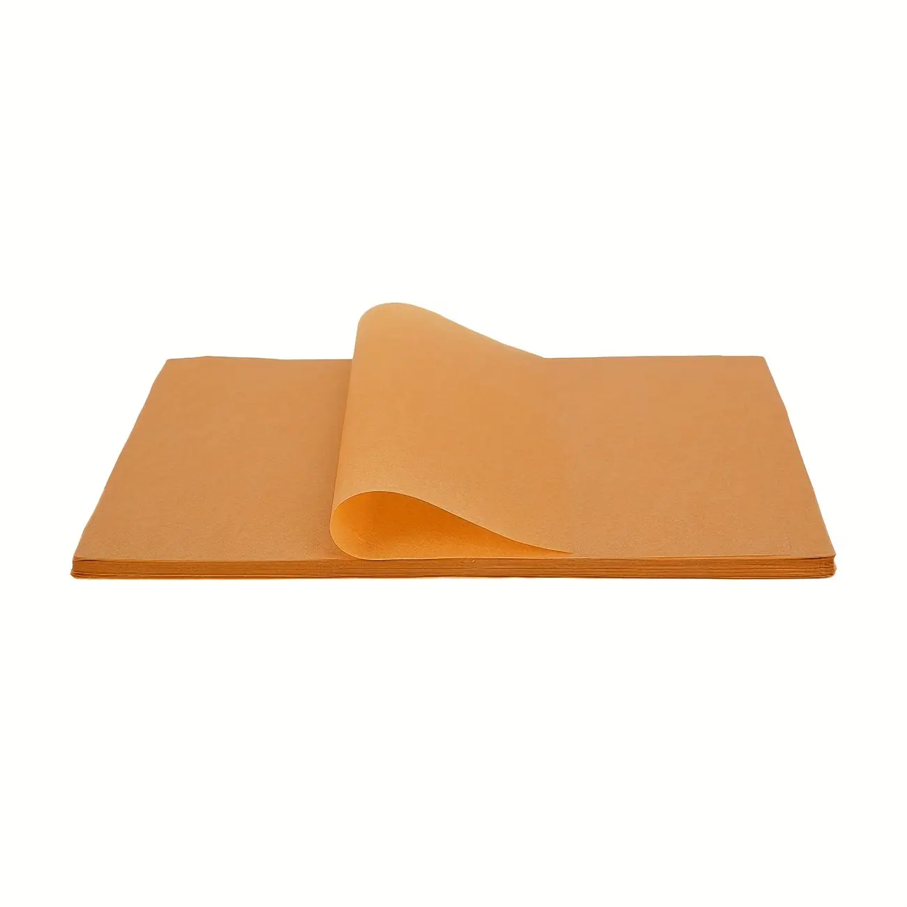 100 PCS Pre-Cut Unbleached Parchment Paper Sheets, Non-Stick Baking Paper for Half Sheet Pans, Oven, Air Fryer, Grill & Steamer, Heat Resistant Disposable Kitchen Baking Liners