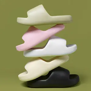 Cloud Slides for Women Men Pillow Slippers Indoor Outdoor Comfy Platform Foam Sandals for Bath Shower House