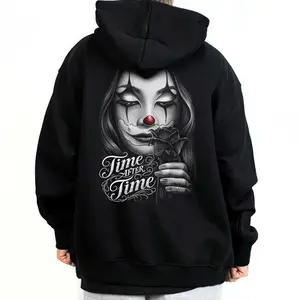Time after Time Chicano Clothes Chicana Style Valentine Day Gift Unisex Hoodie Medium Heavy Sweatshirt T Shirt for Men & Women Full Size S-5XL 3101
