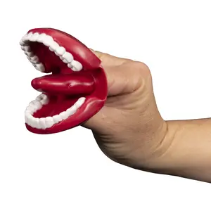 MINI MOUTH Finger Puppet for Kids Ages 4+, Fun Interactive Storytelling & Role-Play Toy, Cute Hand Puppet for Imaginative Play, Classroom, Party, and Family Activity