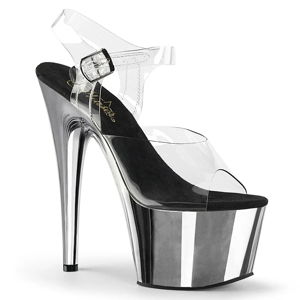 Pleaser Adore-708 Women's Classy Platform Sole High Heel Sandals - Stylish, Elegant Fashion Footwear