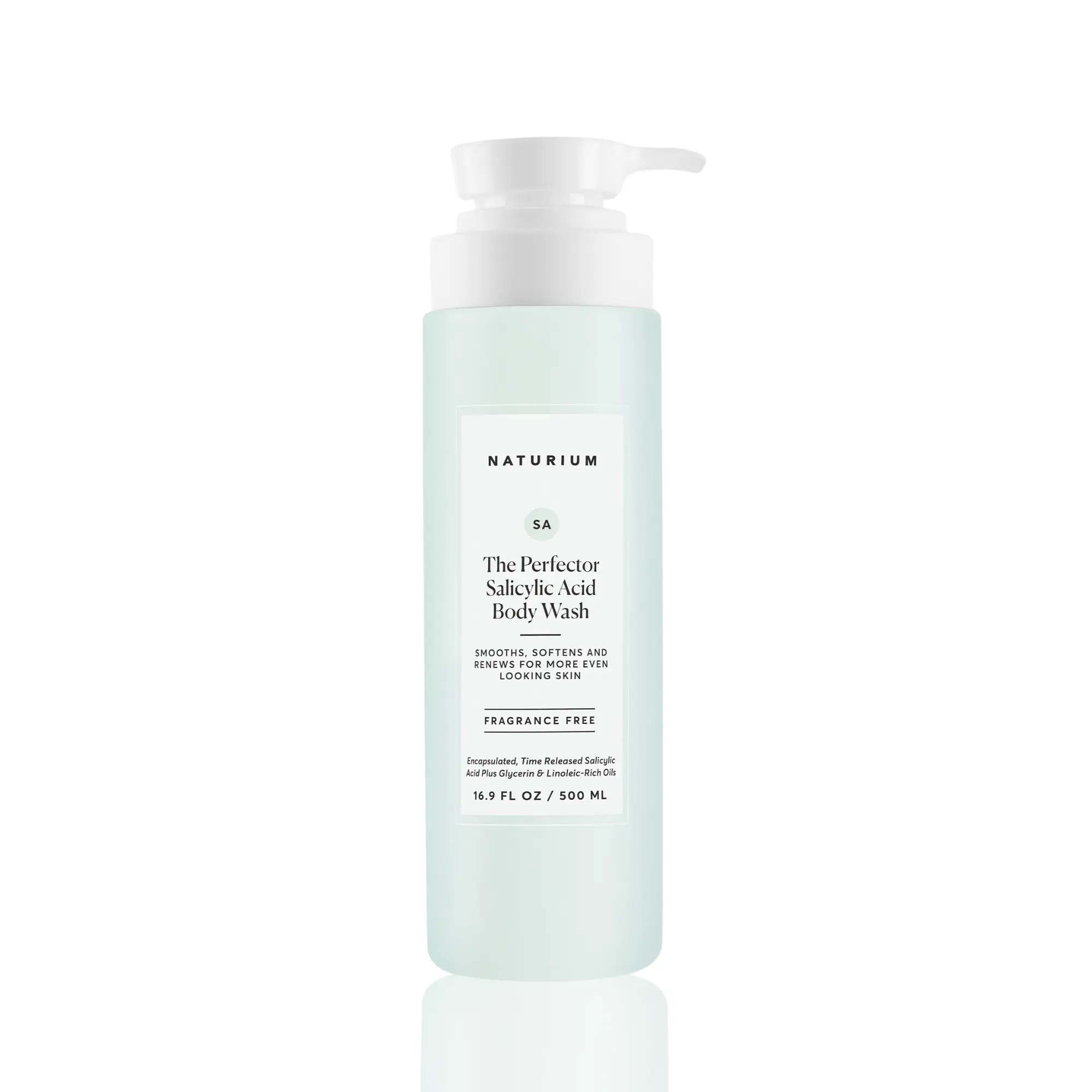 Naturium The Perfector Salicylic Acid Body Wash (500ml) - Gentle Exfoliation, Helps Purifies Pores and Smoothes Skin