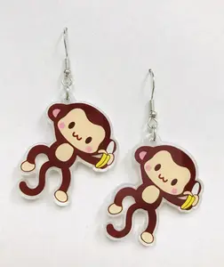 Going Banana Monkey earrings