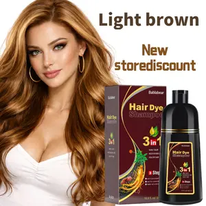 2026 New Hair Color Trends EMOKODA Wine Red 3-in-1Hair Dye Shampoo | 100% Gray Coverage | Nourishing &Long Lasting herbal color shampoo Brown Dark Cognac Hair Color French Vegan rollers Nutrisse Reviver Nourishing Mask para canas semi-permanent Coffee to
