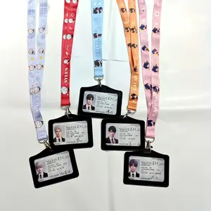 Love and deepspace lanyards for id Badges Sylus Caleb Zayne Rafayel Xavier Funny Work Name Tags Keychain Lanyard Hanging Rope Merch Used for Students, Nurses, and Work permits