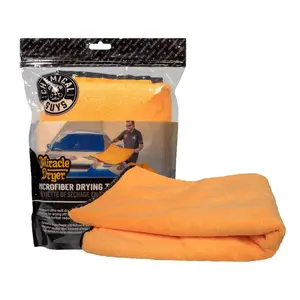 CHEMICAL GUYS Miracle Dryer Microfiber Towel - 70/30 blended microfiber, quick-drying, max absorbency, dual-weave CHEMICAL GUYS Miracle Dryer Microfiber Towel - 70/30 blended microfiber, quick-drying, max absorbency, dual-weave