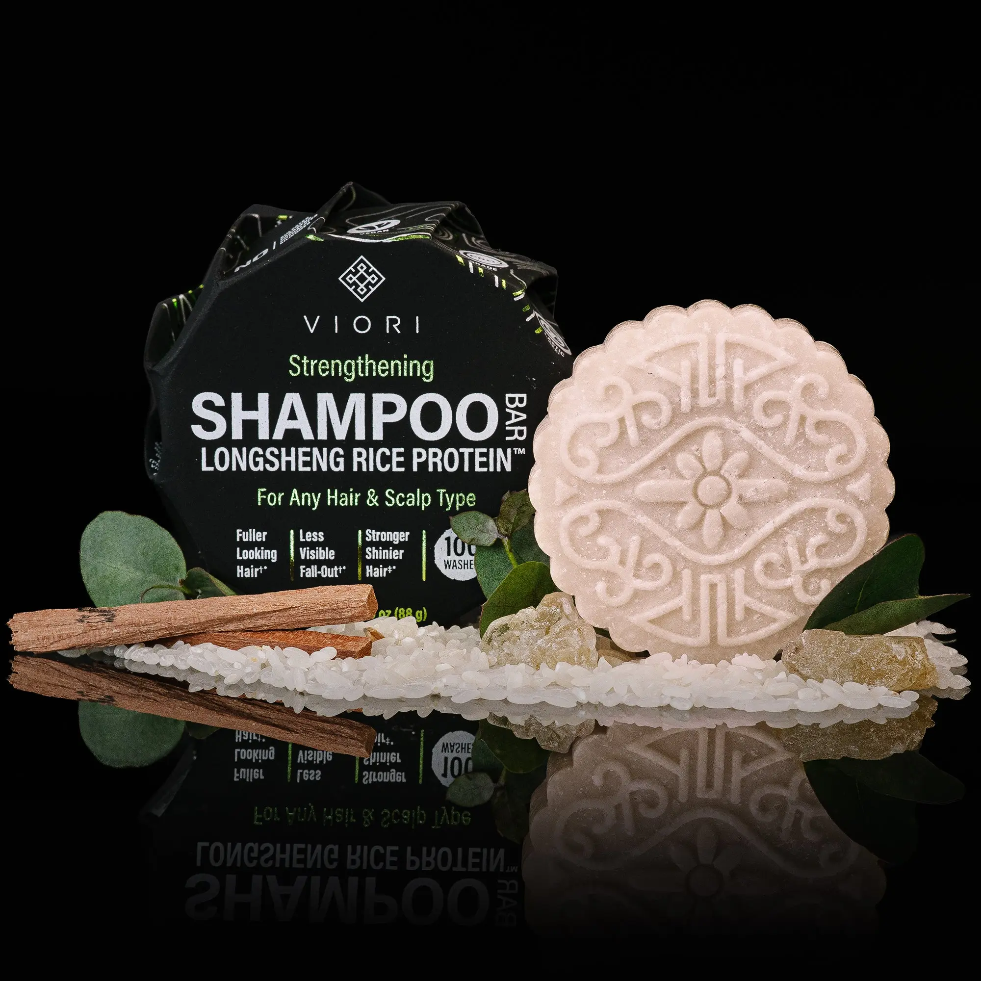 VIORI Beauty Shampoo Bar | Hidden Waterfall Scent | Solid Shampoo
