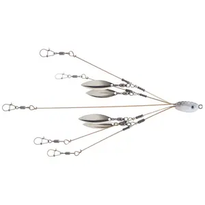 Hog Farmer Tactical Bassin Mini 5 Wire 4 Blade Rig