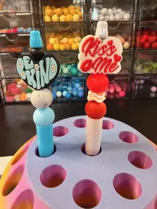 ***LIVE CLAIM***.  FOCAL BASIC BEADED REFILLABLE PENS.