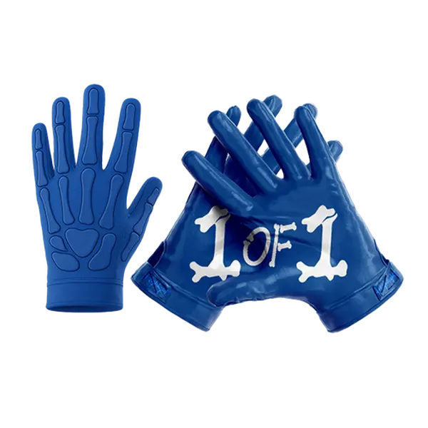 1 OF 1 BONE GLOVES - Ultra Grip Football Gloves - Superior Grip, Breathable Design, for All Weather Conditions