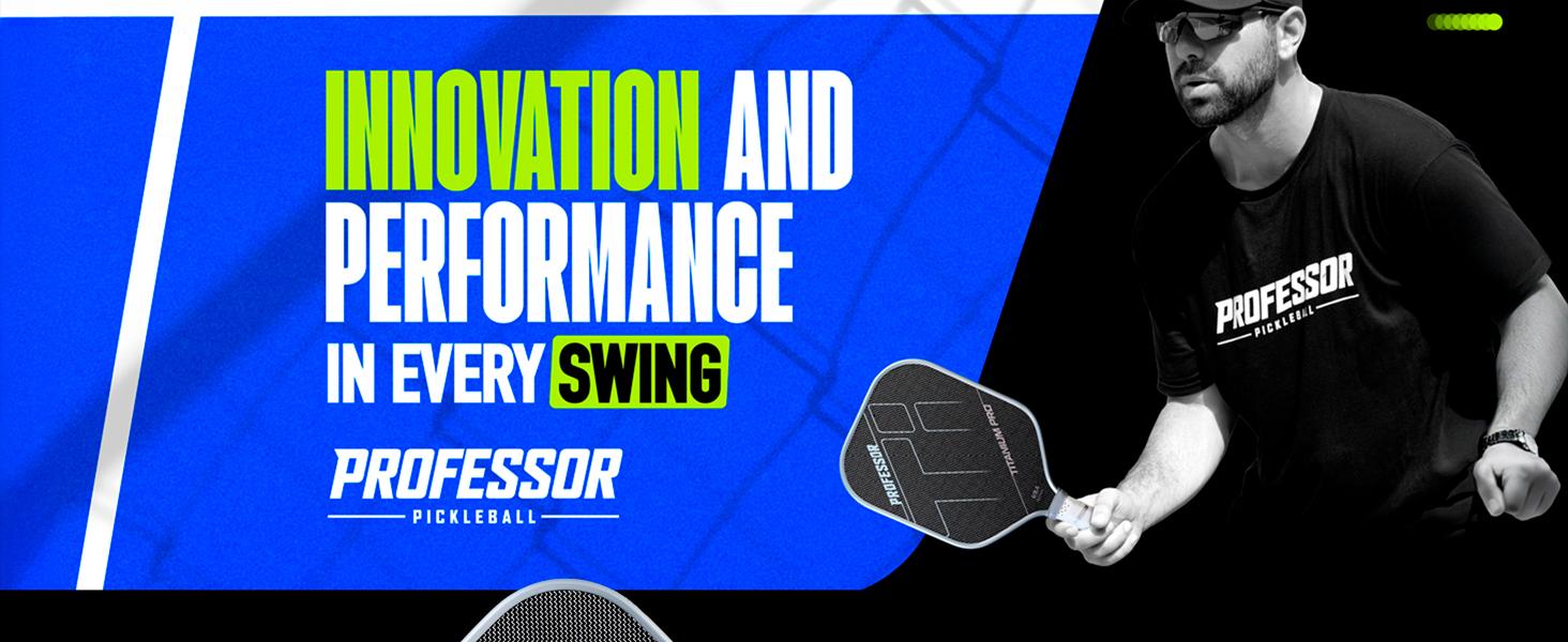 Professor Titanium Pro Pickleball Paddle- Designed with Titanium Carbon Fiber Weave Surface - 16MM Foam Injected Thermoformed Core - USAPA Approved - High Grit Surface for Max Spin & Power Professor Titanium Pro Pickleball Paddle- Designed with Titanium Carbon Fiber Weave Surface - 16MM Foam Injected Thermoformed Core - USAPA Approved - High Grit Surface for Max Spin & Power