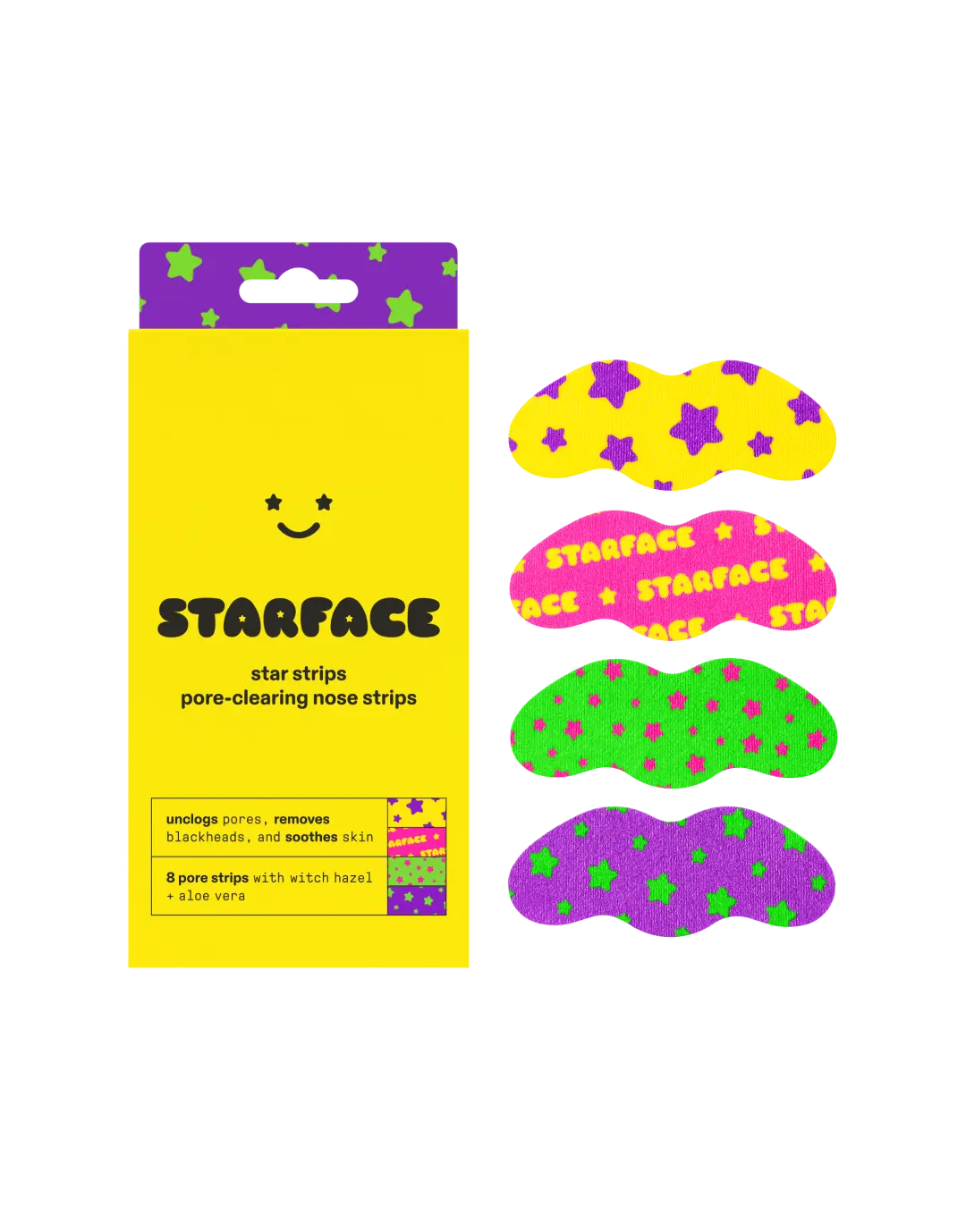 Starface Pore-Clearing Star Strips, 8 ct Starface Pore-Clearing Star Strips, 8 ct