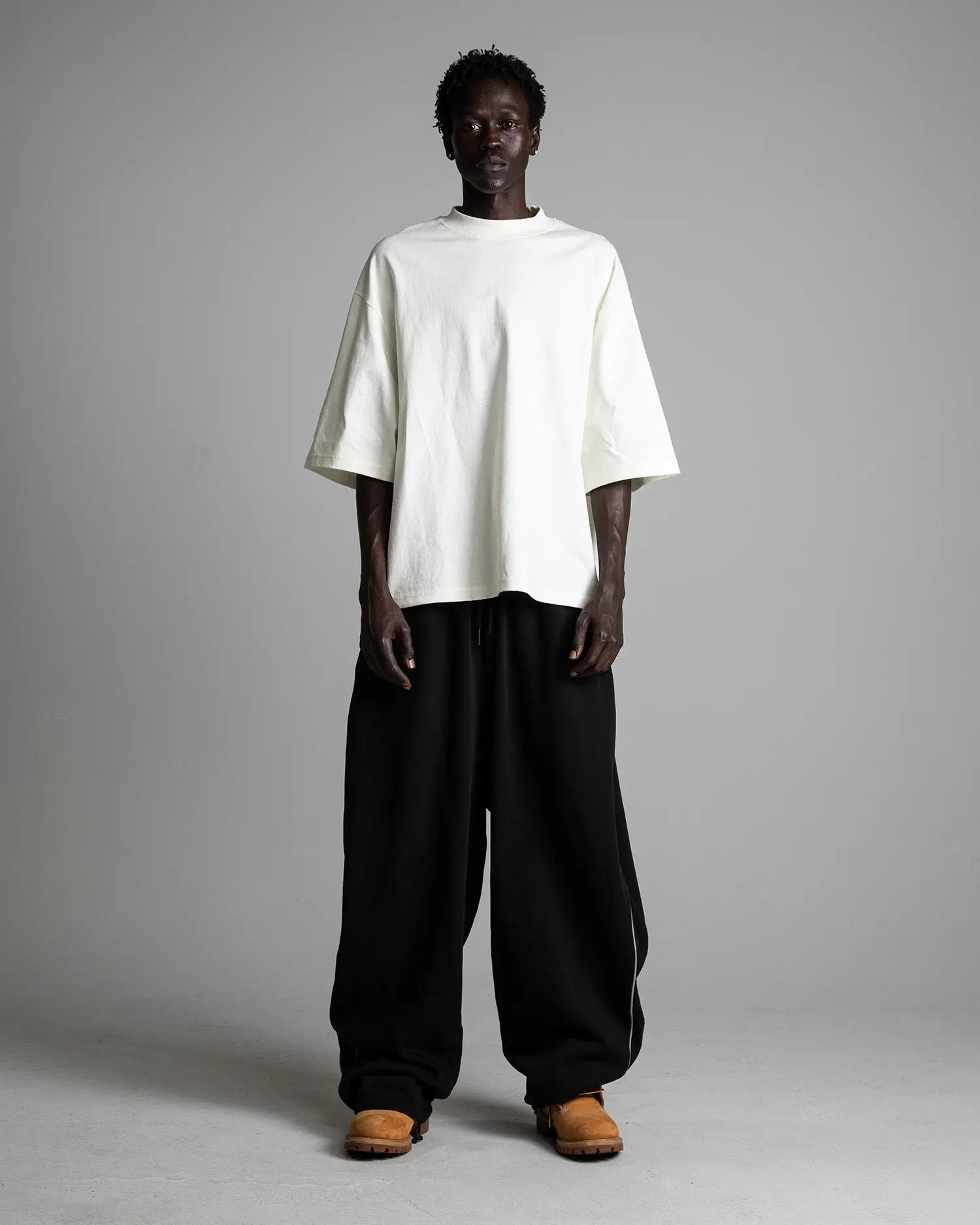 7.5oz Max Heavyweight Oversized Short Sleeve Casual Streetwear Top Tshirt Cotton Cropped