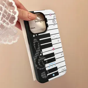 Musical note piano Suitable for iPhone 17, 16, 15, 14, 13, 12, 11 Case Perfect Gift Smart Phone Case iPhone 17 pro max cases Anti fall protective cover