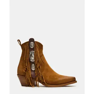 Steve Madden LARAMIE CHESTNUT SUEDE