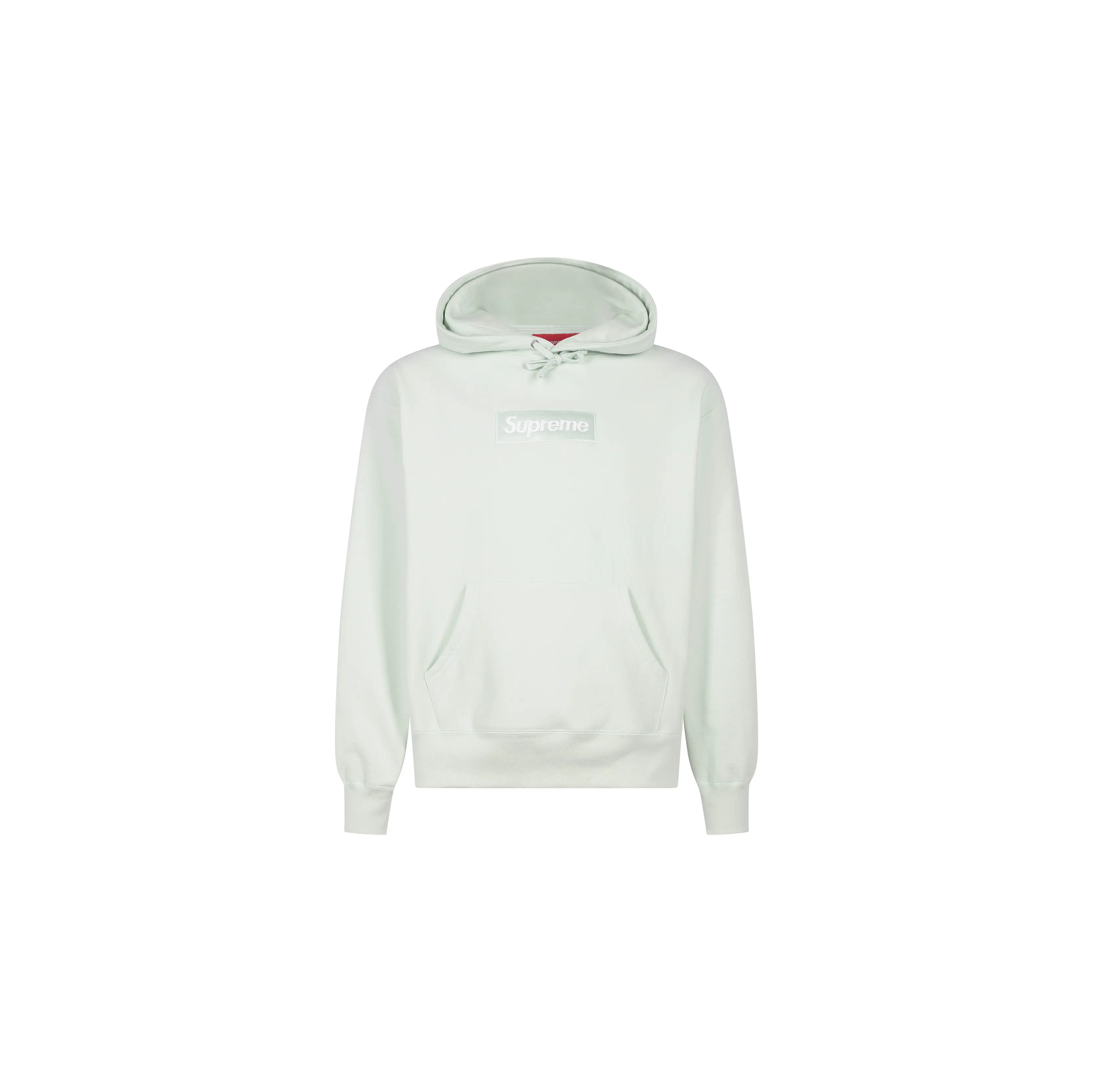 Box Logo Hoodie "FW23 - Light Green" SU100155