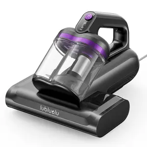 UV Vacuum CleanerMattress Vacuum Cleaner with 12.5kPa Strong Suction & UV-C Light, 350W Bed Vacuum for Dust Mites Removal, 149℉ Hot Air & Aroma, Dual Cup Design for Deep Cleaning Carpets, Pillows, Sofa, Pet Hair, Allergens