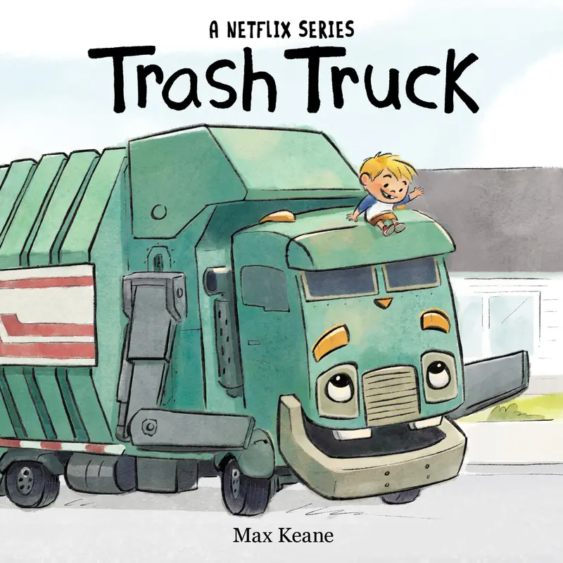 Trash Truck Board Book by Max Keane||Max Keane [Board book]