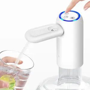 Gallon Portable Water Dispenser | USB Rechargeable Motor, Foldable Design for Camping, Home, Office and Picnic - Silent Electric Water Pump