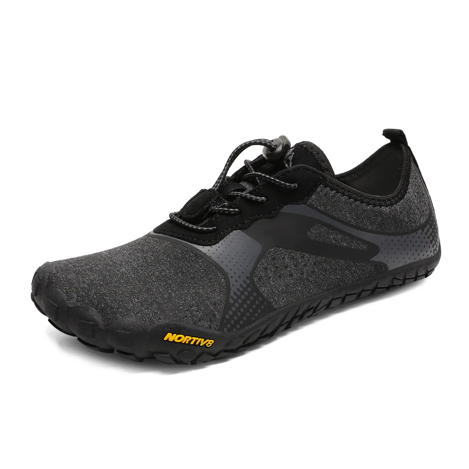 NORTIV 8 Women's Washable Water Shoes, Breathable Fabric Outdoor Sneakers, Anti-Slip Casual Trainers with Fast Water Drain for Sailing, Beach & Kayaking