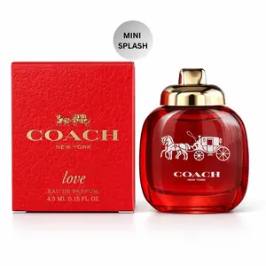 Coach Love Eau de Parfum for Women 0.15 oz / 4.5 ml Mini Splash Travel Size