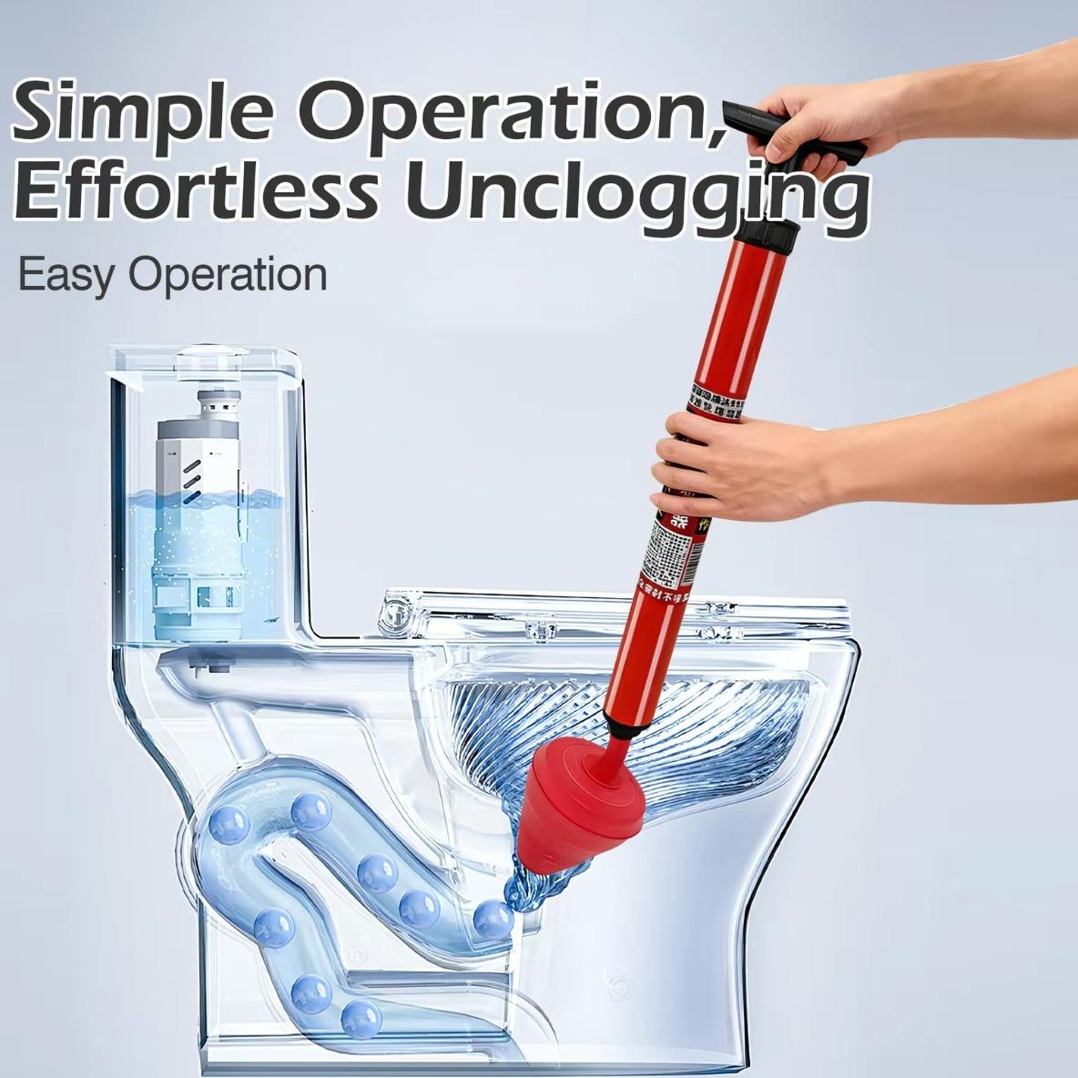 1 Count Toilet Clog Remover Tool One-Piece Design Drain Cleaner for Kitchens L71