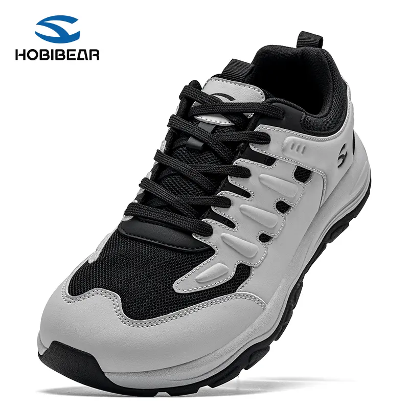 HOBIBEAR Women's Low Top Wide Toe Box Thick Rubber Soled Fabric Sneakers - Breathable, Soft Cushioned, Lightweight Athletic All Season Sneakers, Non Slip Shoes for Women for Outdoor Cross Training, Everyday Wear