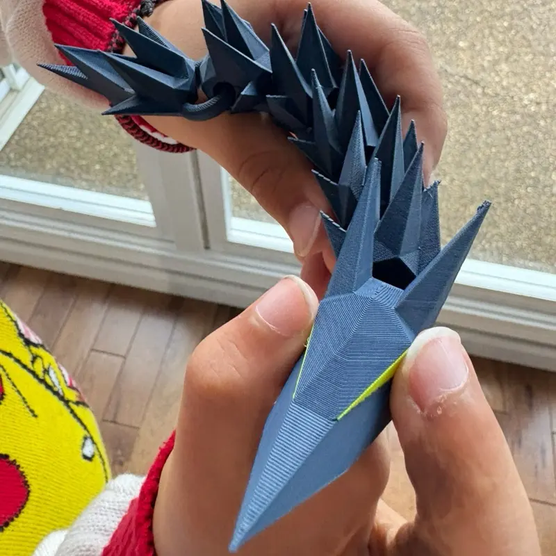 Sharp 3D Dragon