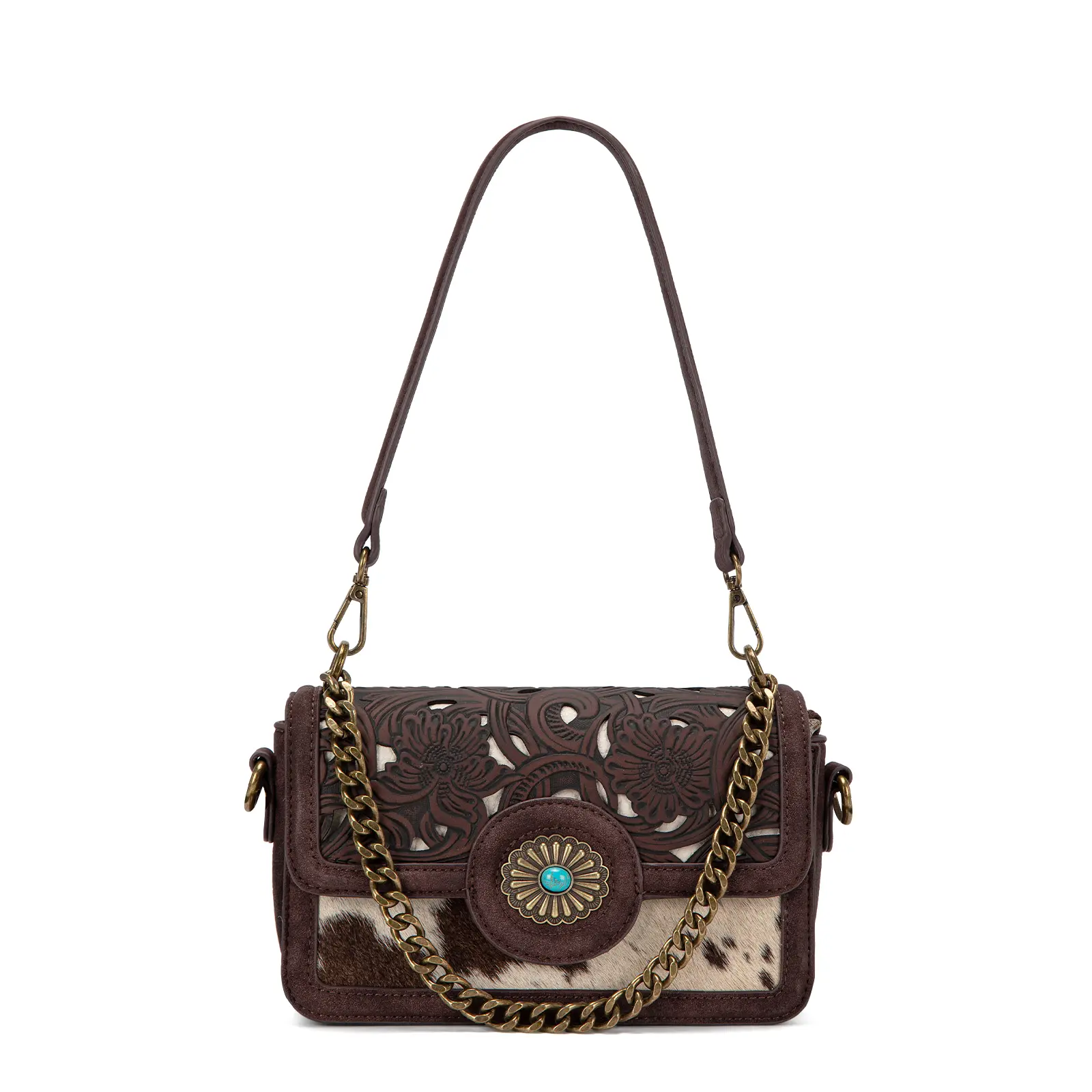 Trinity Ranch WesternCowhide Crossbody Purse for Women Trinity Ranch WesternCowhide Crossbody Purse for Women