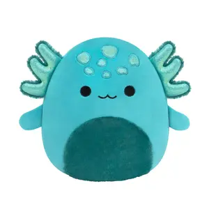 Squishmallows Day 2026 – 8-Inch Lawrence the Green Axolotl Plush, Select Series Collectible Toy