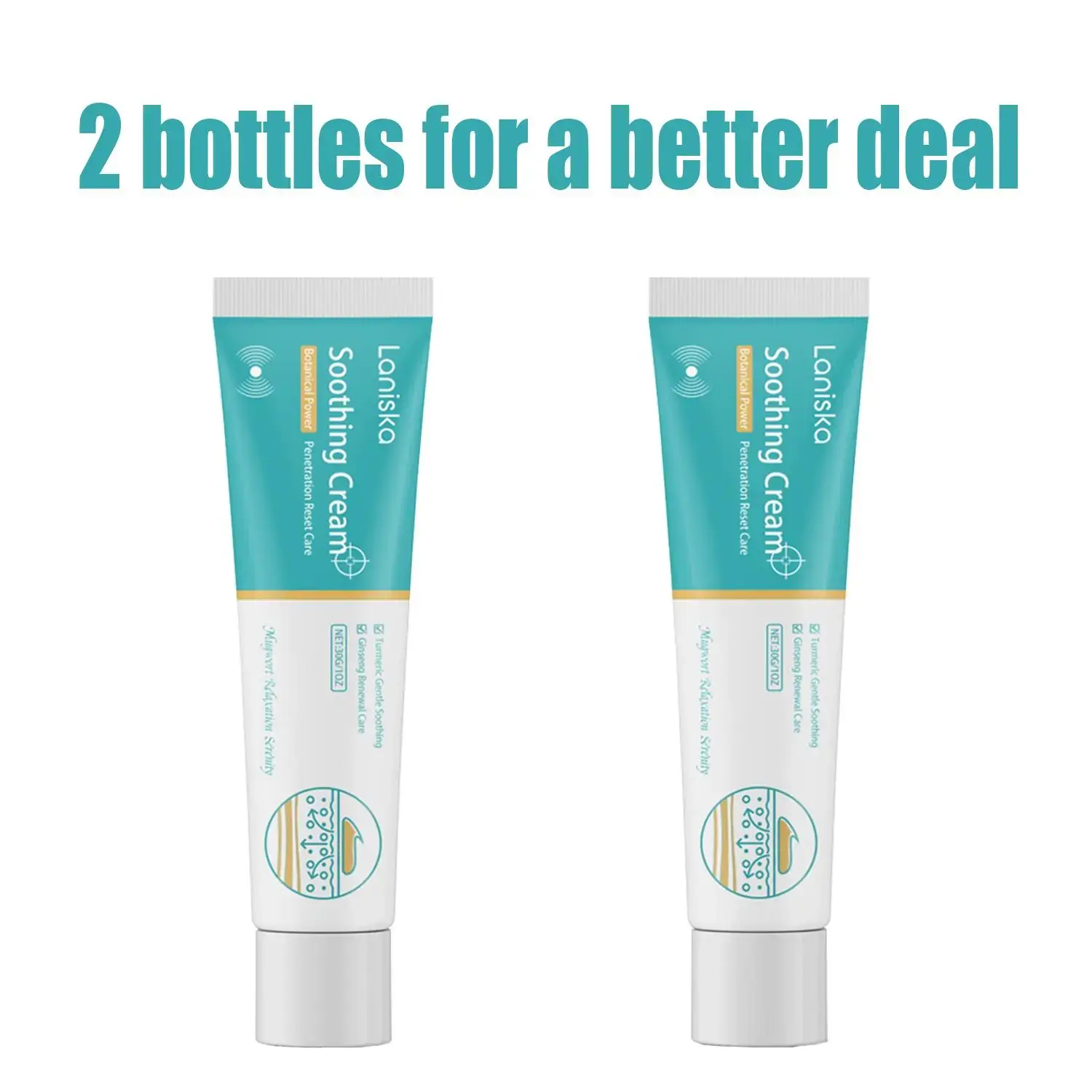 Herbal Varicose Veins Relief Cream 30g, Laniska Soothing Massage Cream, Relieve Pain Swelling, Repair Vein Discomfort, External Body Skin Care Lotion
