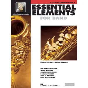 Essential Elements for Band - Eb Alto Saxophone Book 2 with EEi | Intermediate Method Songbook and Sheet Music for Students and Teachers | Band Practice, Technique, and Performance Development Guide Paperback – May 30, 2000