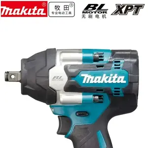Makita DTW700 18V Cordless Impact Wrench Kit 1/2" Square Drive Power Tool 700Nm Max Torque 2800RPM Brushless Motor for Auto Repair & Construction