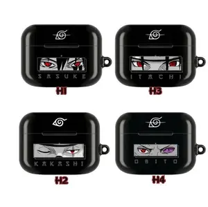 Manga Anime Uchiha Sasuke EyesTobi Obito EyesKakashi EyesItachi Eyes  AirPod Case  Airpods Case Collection - Trendy Cool Covers For Airpods Gen 1 2 3 4 Airpods Pro 1 2 3, Anime Fan GIft