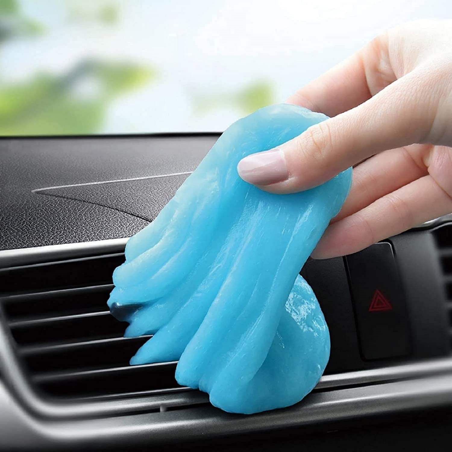 Car Cleaning Gel Putty – Auto Detailing Tool for Dust & Dirt Removal in Vents, Interiors, Keyboards. One Pack of Sticky Cleaning Slime Mud Car Cleaning Gel Putty – Auto Detailing Tool for Dust & Dirt Removal in Vents, Interiors, Keyboards. One Pack of Sticky Cleaning Slime Mud
