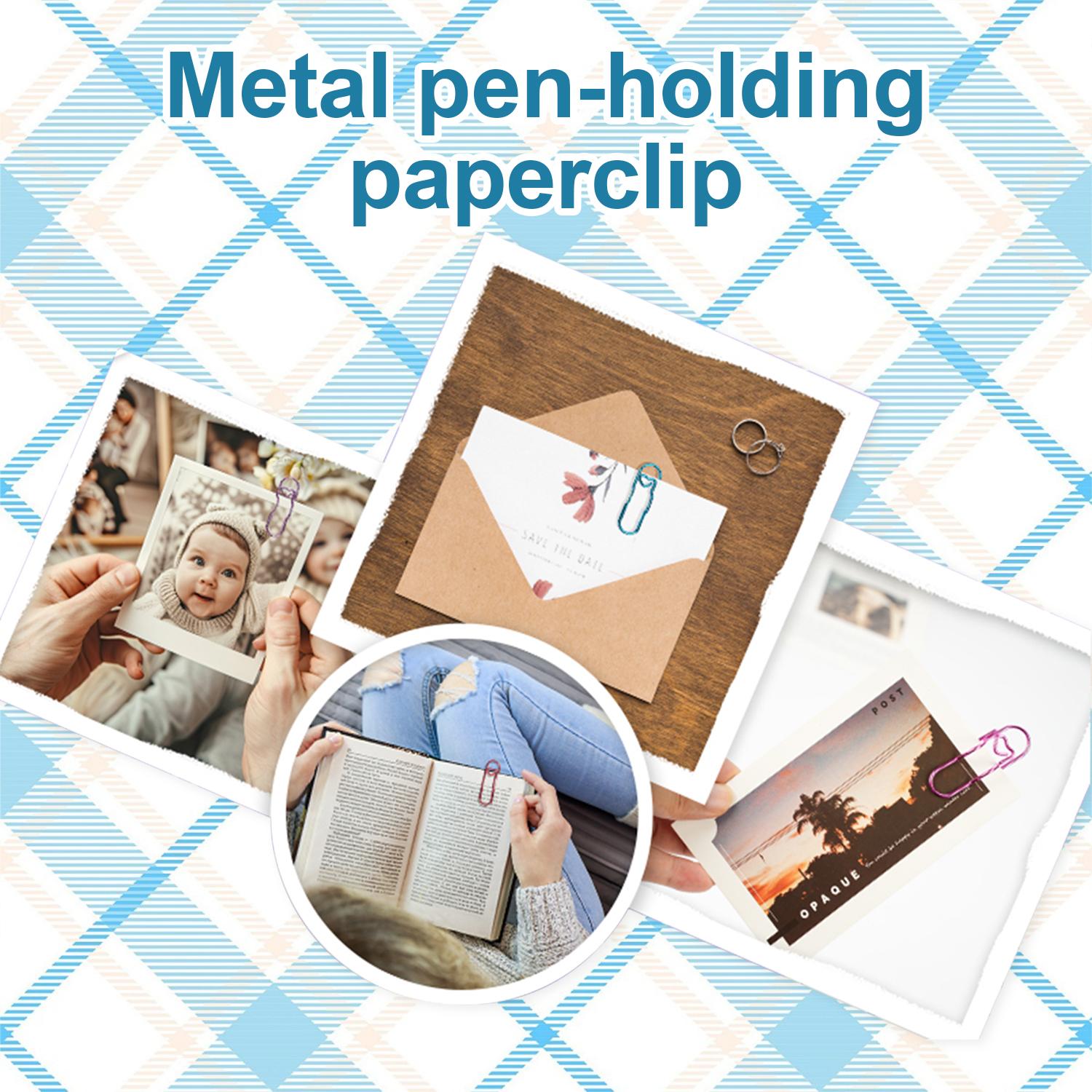 10Pcs Metal Pen Clips in Gold/Silver/Rose Gold - Paperclip Pen Holders for Notebooks and Papers,Metal Pen Clip Holder and Pen Holder Clip for Notebook Book Journal Office School 10Pcs Metal Pen Clips in Gold/Silver/Rose Gold - Paperclip Pen Holders for Notebooks and Papers,Metal Pen Clip Holder and Pen Holder Clip for Notebook Book Journal Office School