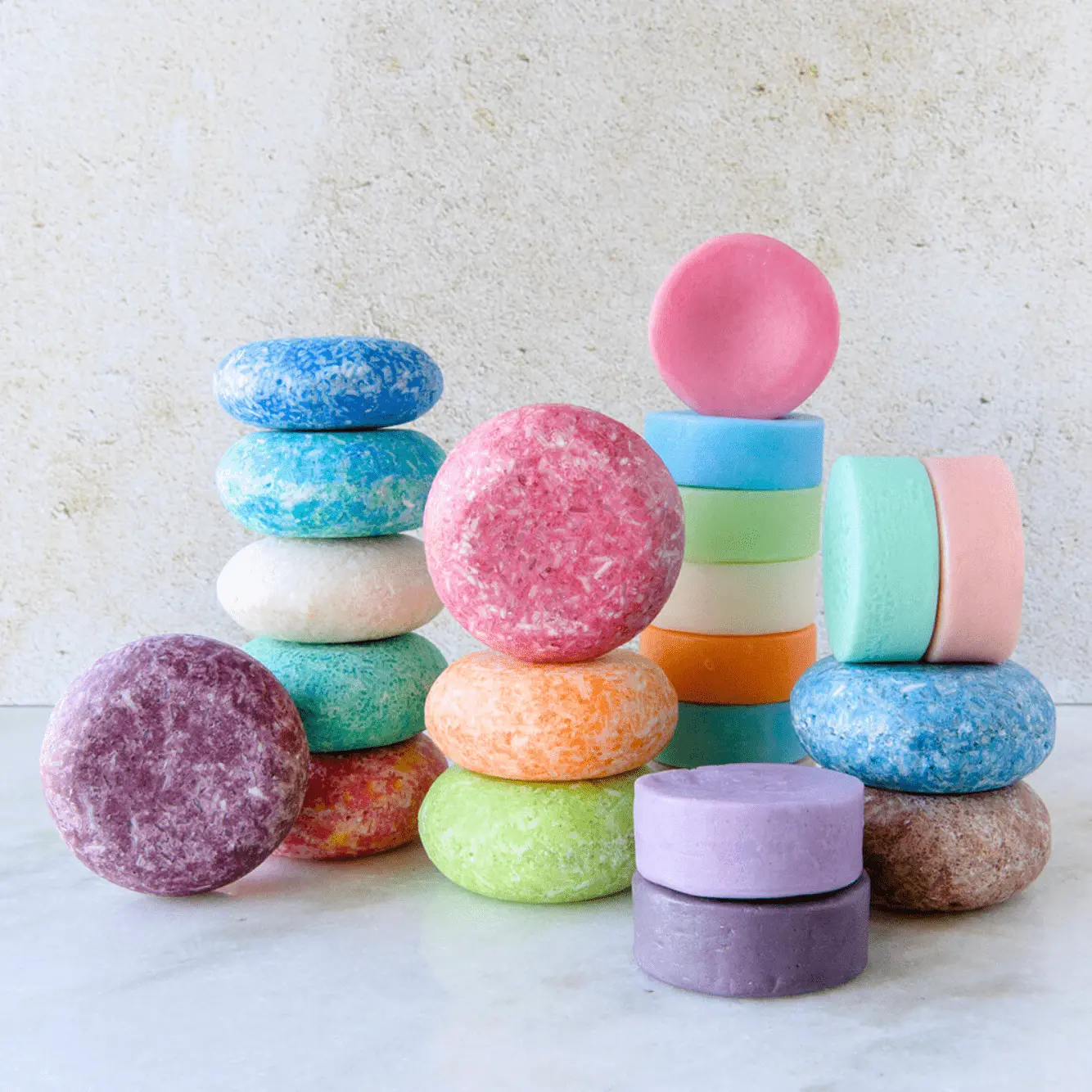 Shampoo & Conditioner Bar Set - Plastic-Free, Eco-Friendly, TSA-Friendly, Vegan Haircare