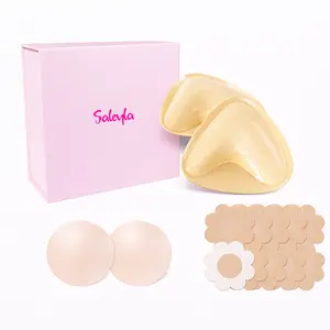 Saleyla Sticky Bra Kit – Silicone Adhesive Bra & Nipple Cover Set