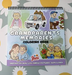 GRANDPARENTS MEMORIES COLORING BOOK (SPIRAL BINDING)