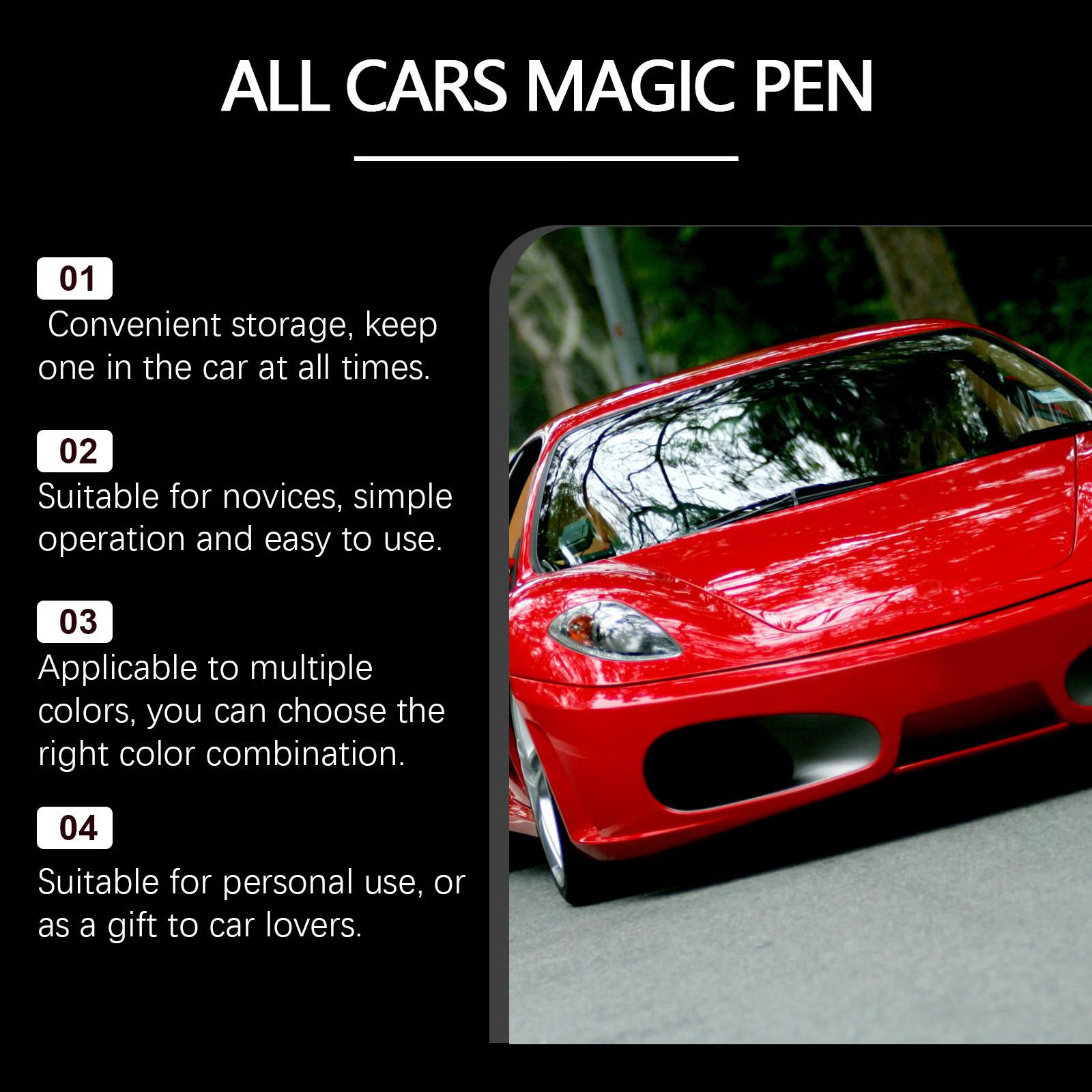 Magic Car Scratch Removal Pen – Easy DIY Auto Paint Touch-Up, Quick Scratch Repair & Gloss Restoration | Portable Car Care Essential for All Vehicles | Instantly Restore Finish in Minutes | 2026 Must-Have Auto Beauty Tool