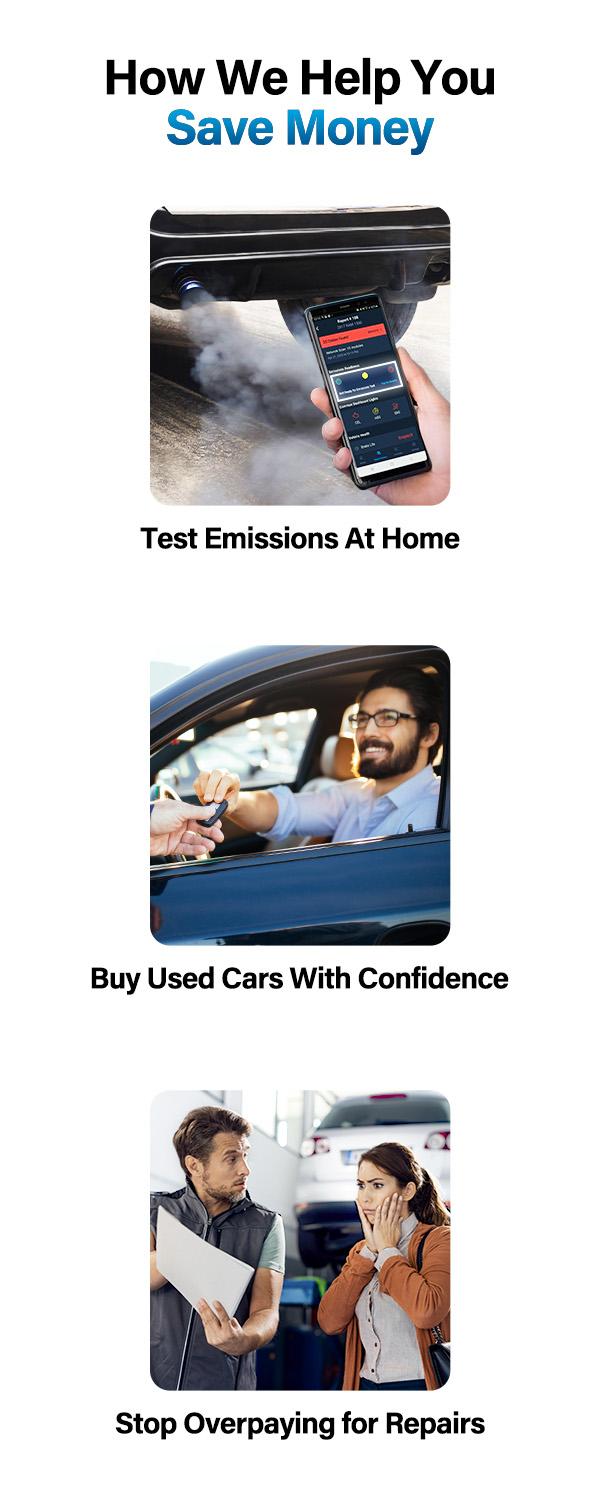 BLCKTEC 430 Bluetooth OBD2 Scanner, No Subscription Fee, OBDII Car Code Reader Diagnostic Tool, Diagnose Check Engine, ABS, SRS, TPMS & More, Live Data, Full System Scan, Supports USA/Canada Vehicles 1996+ BLCKTEC 430 Bluetooth OBD2 Scanner, No Subscription Fee, OBDII Car Code Reader Diagnostic Tool, Diagnose Check Engine, ABS, SRS, TPMS & More, Live Data, Full System Scan, Supports USA/Canada Vehicles 1996+