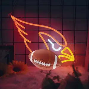  Football Neon Signs for Team Logo Light