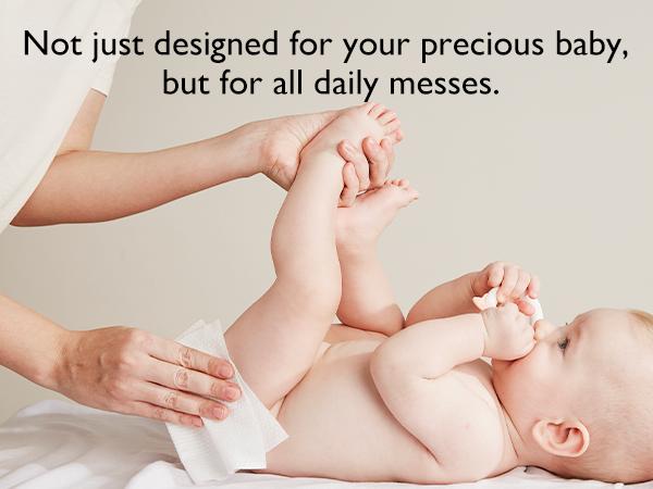 Baby wipes, Momcozy wipes - oversized, cleansing and moisturizing children's wipes, baby products, products for girls and boys, unscented baby wipes, portable maternal and child gifts, safe baby wipes