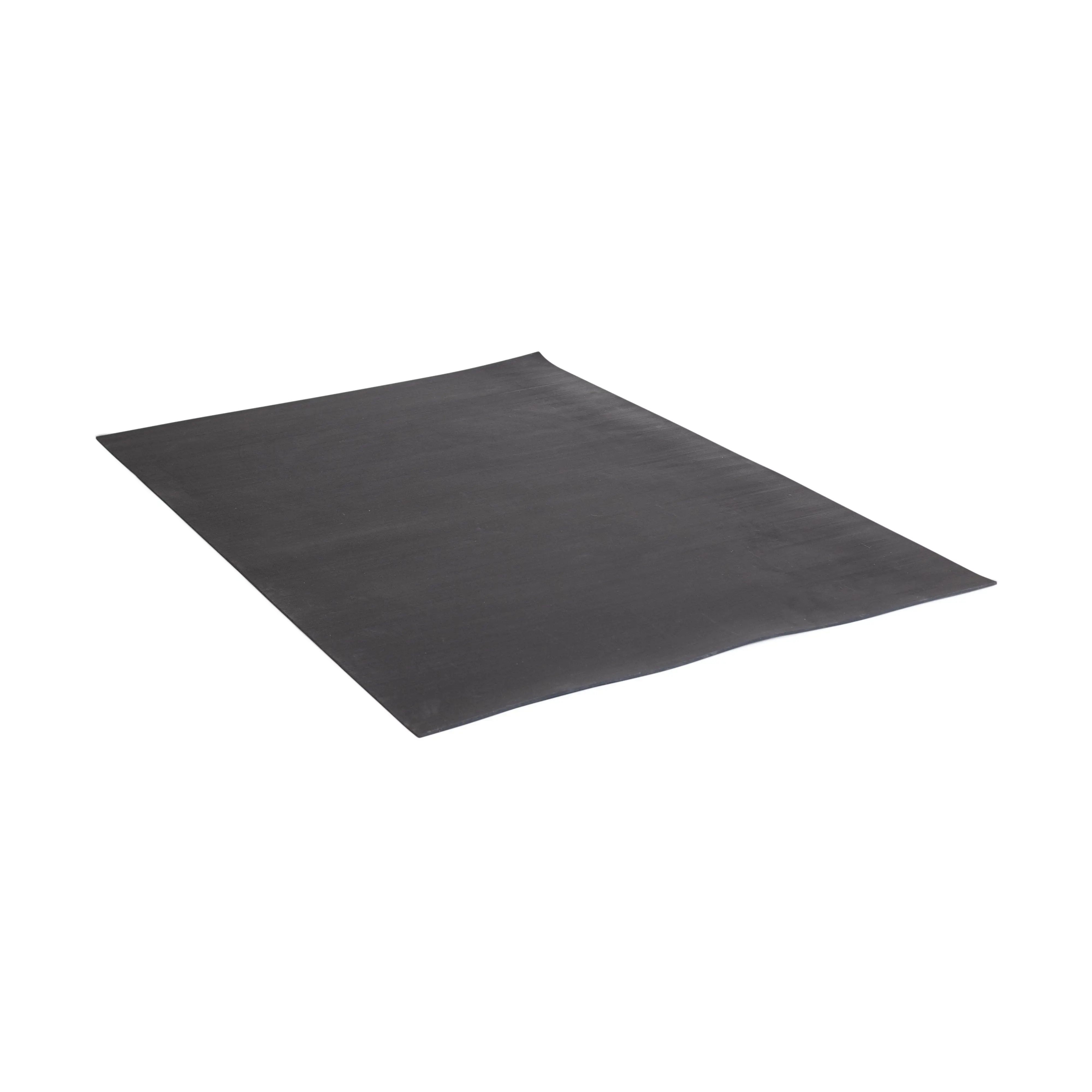 Premium Recycled Rubber Sheet Mat, 4' x 6' Heavy-Duty Easy-Clean Flooring for Home Improvement Building Supplies