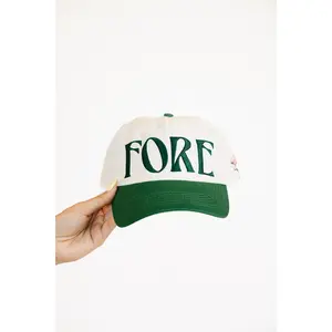 Fore Hat - White/Green