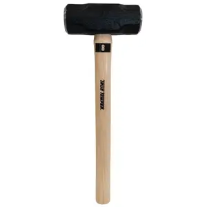 Union 20186100 8 lbs Engineer Sledge Hammer, 16" Wood Handle