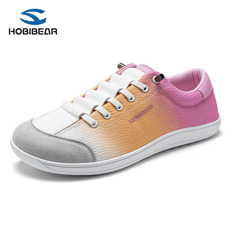 HOBIBEAR Unisex All Season Canvas Sneaker, Minimalist Lace-up Design with Wide Toe Box and 0-Drop Rubber Sole, Footwear, Trainer, Casual, Barefoot Shoes, Men's Shoes, Walking Shoes tiktokshopbacktoschool,back to school,back to school haul
